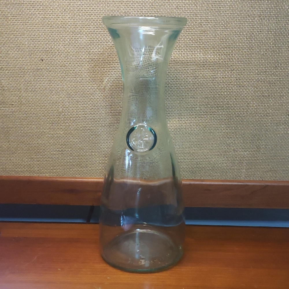 Vetreria‎ Etrusca Green Glass Carafe
